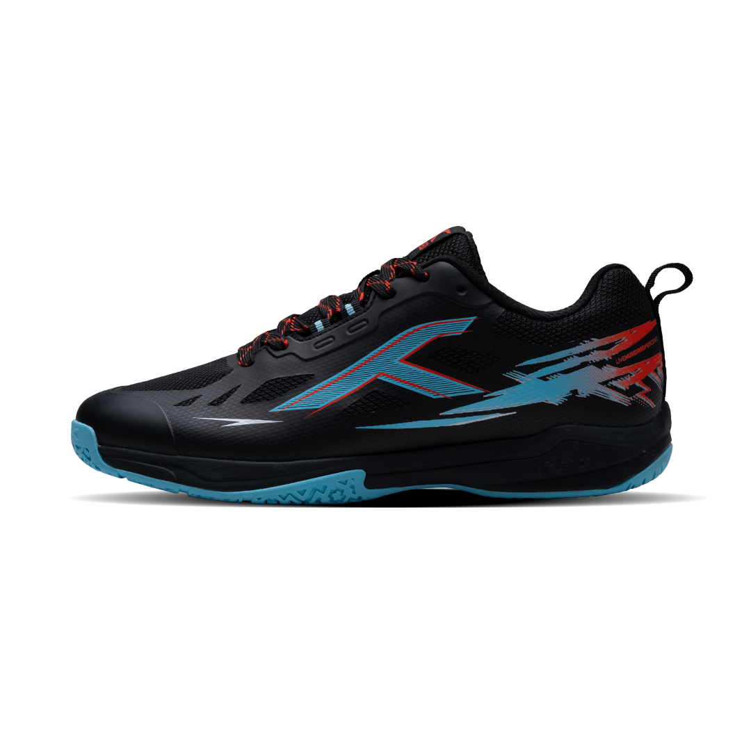BEAST X - BLACK/SEA BLUE/NEON RED
