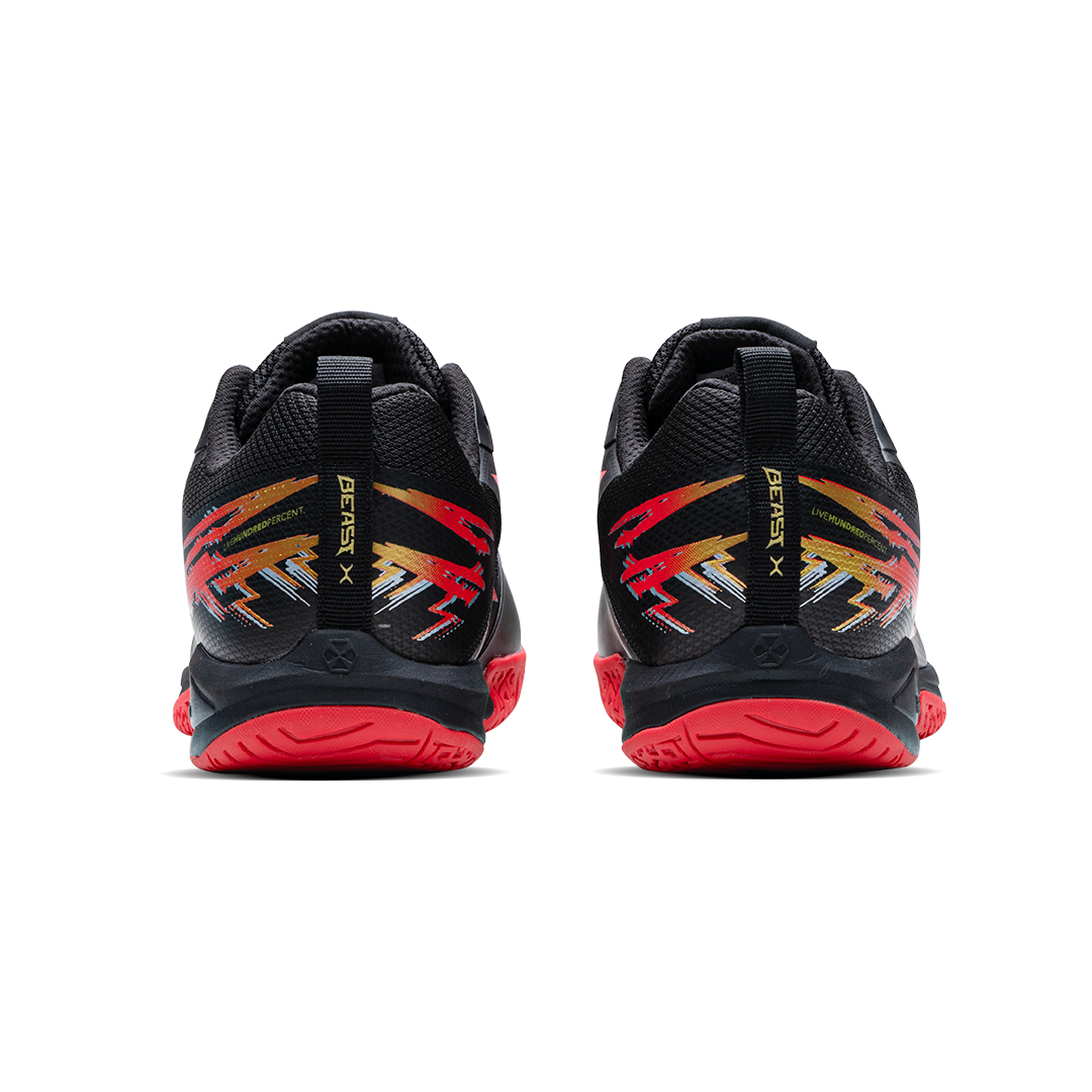 BEAST X - BLACK/RED/GOLD