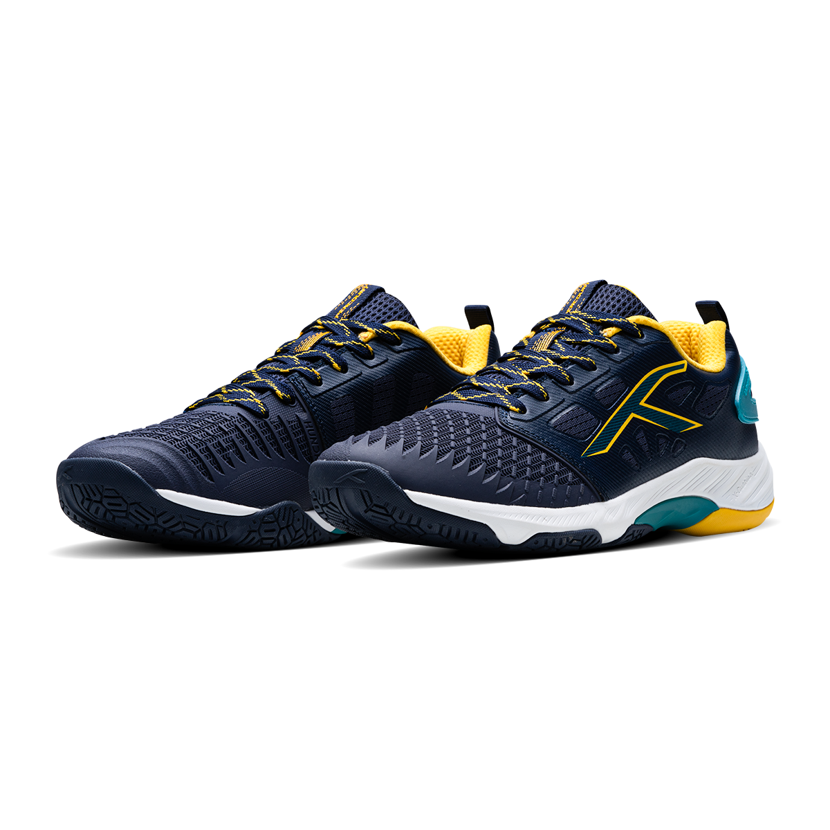 Hypercourt - Navy/Green/Yellow