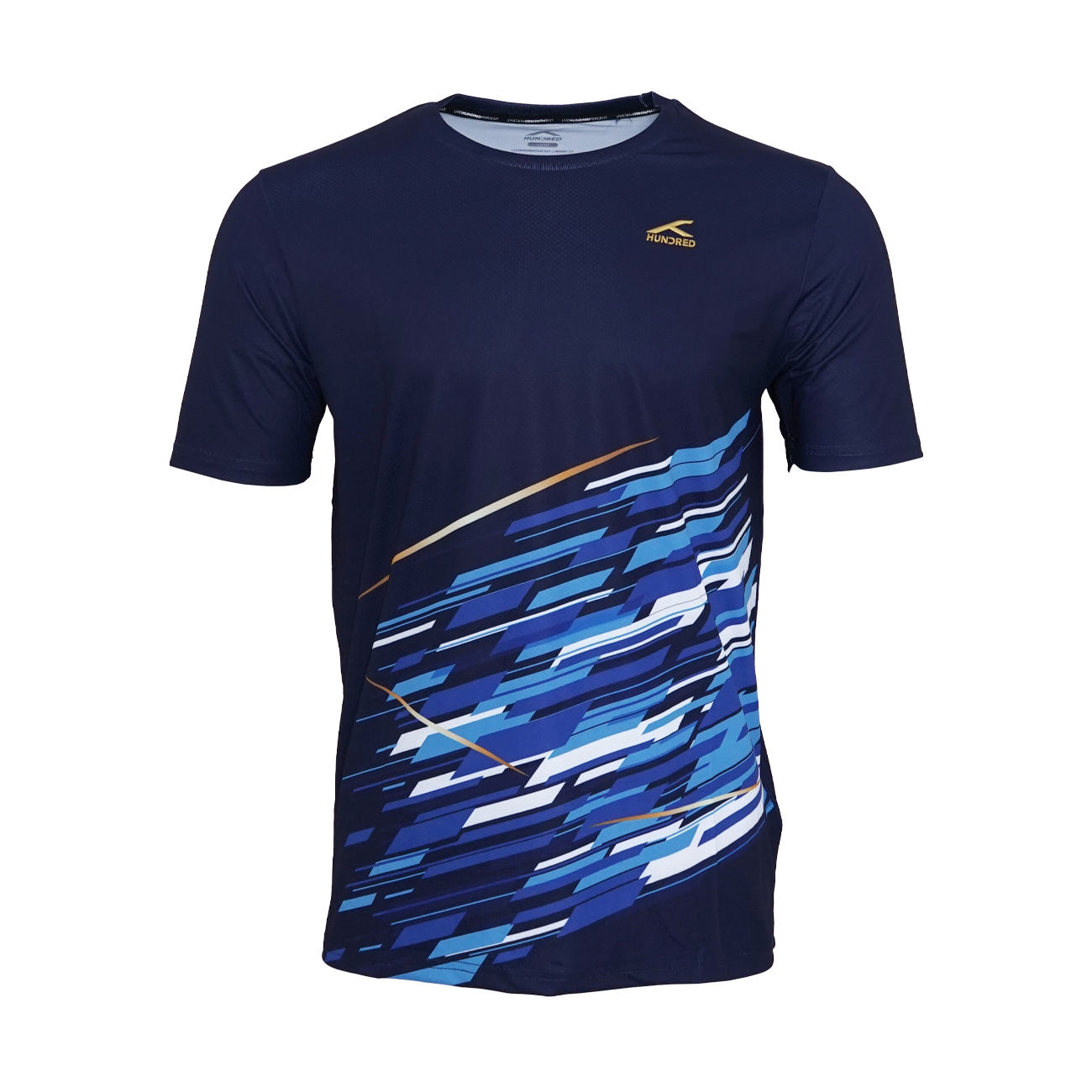 AirCrush Tee - Navy/Gold