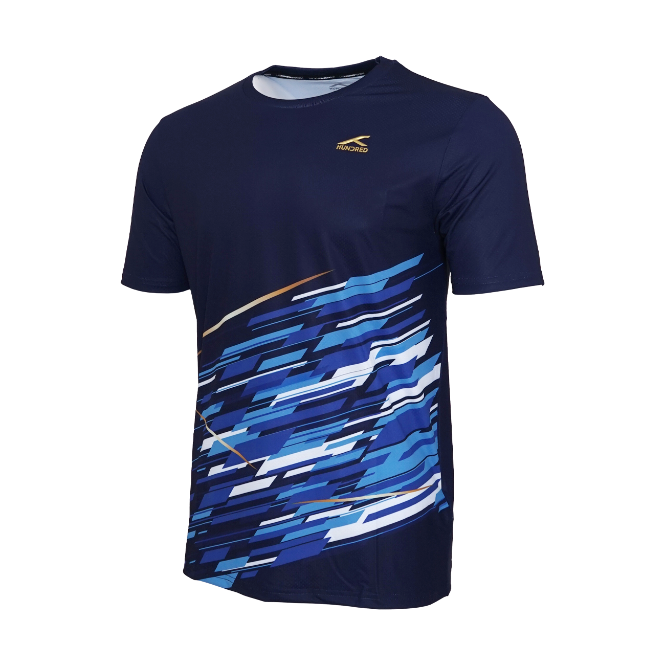 AirCrush Tee - Navy/Gold
