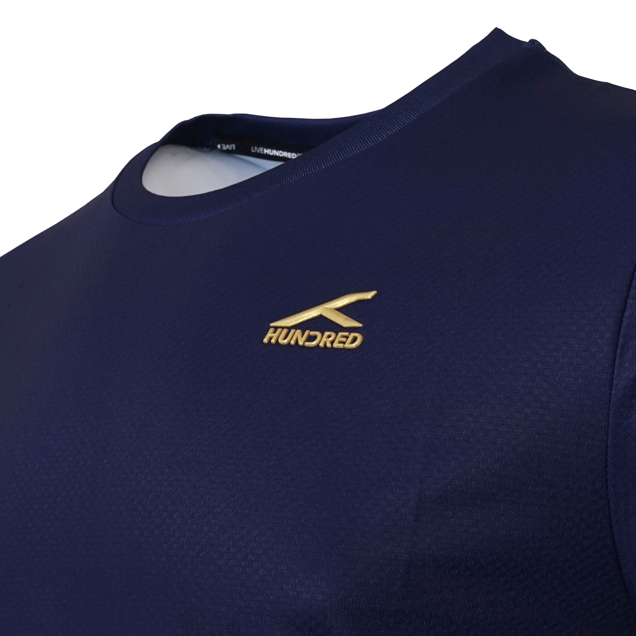 AirCrush Tee - Navy/Gold