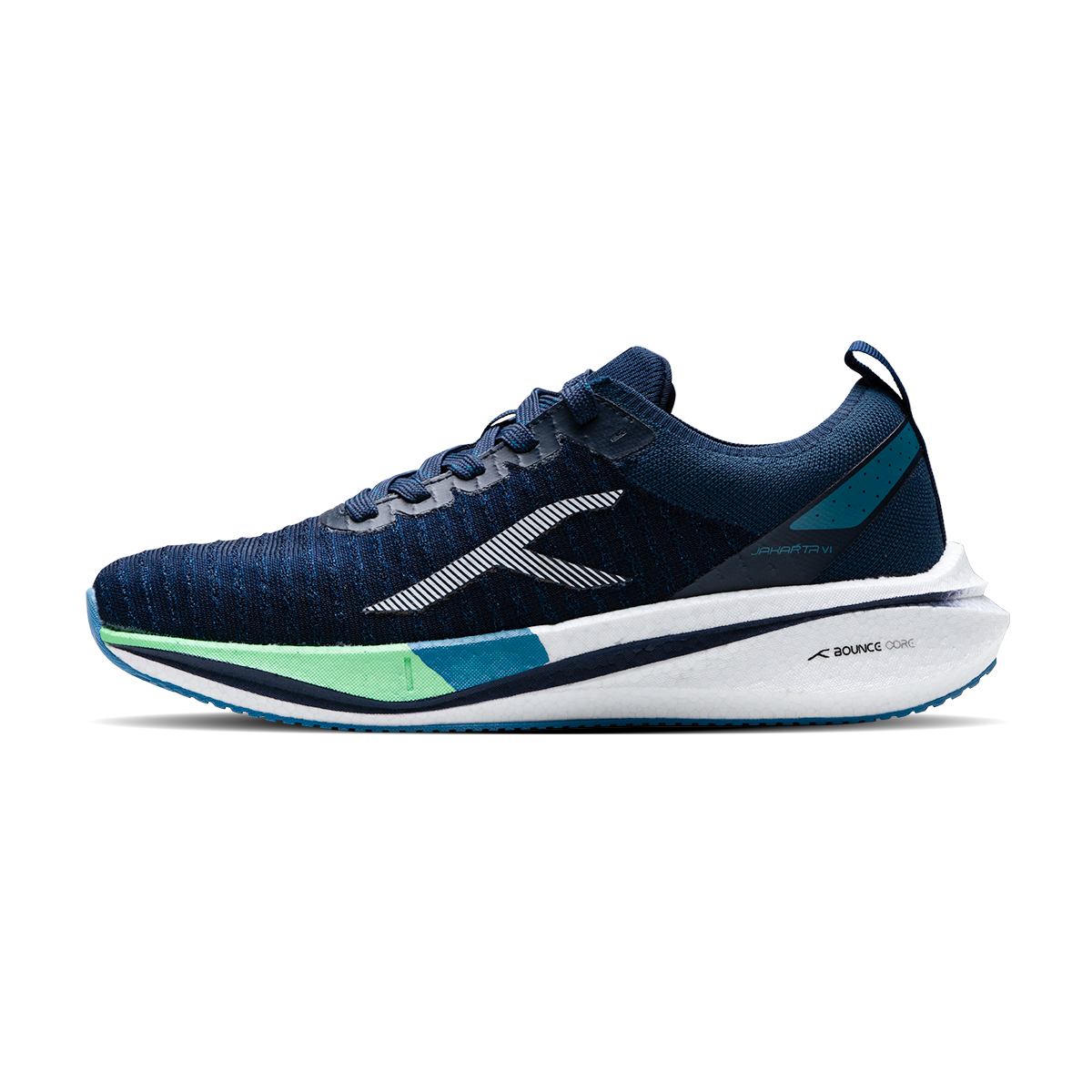 Hundred JAKARTA VI Running Shoes - NAVY/WHITE/GREEN