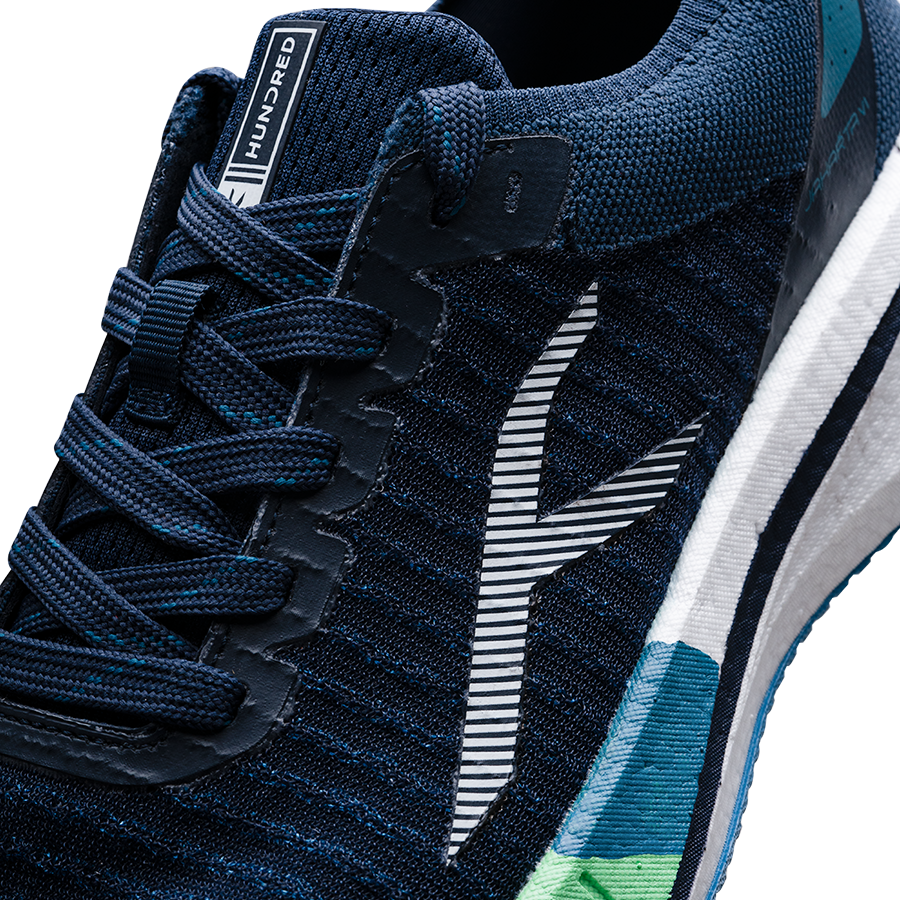 Hundred JAKARTA VI Running Shoes - NAVY/WHITE/GREEN