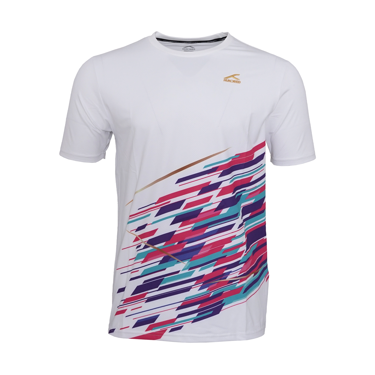 AirCrush Tee - White/Gold