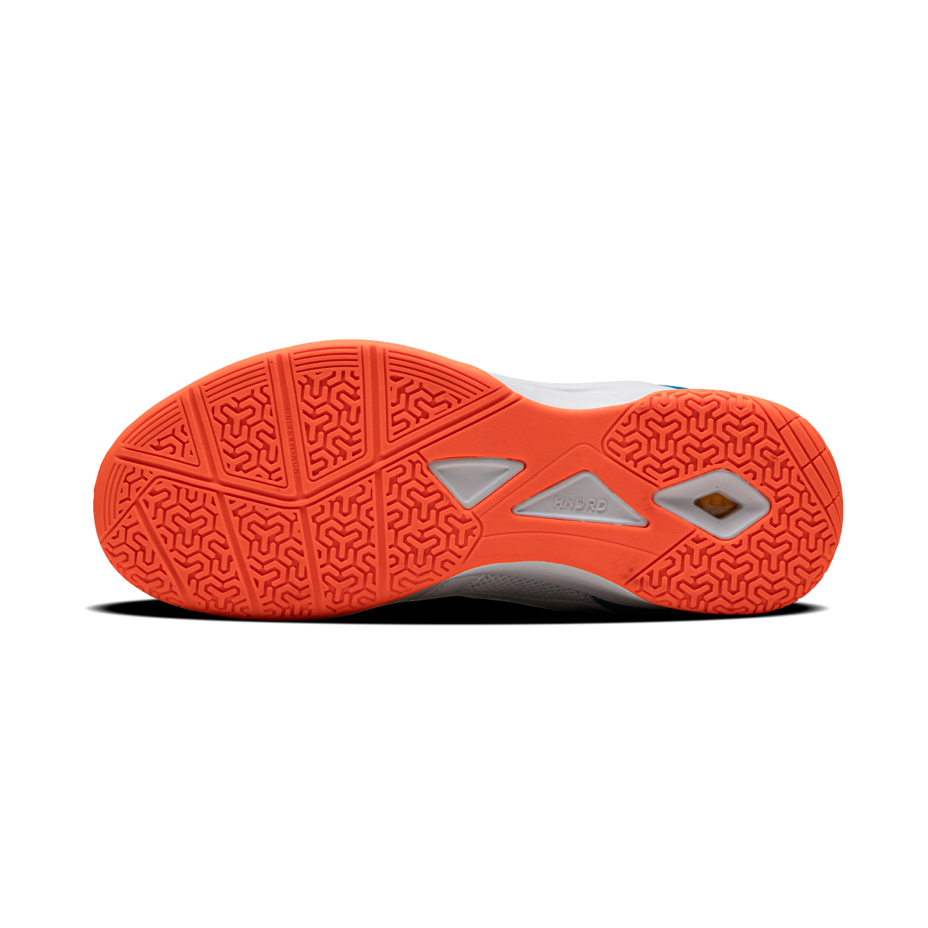Hundred Blast Badminton Shoes WHITE/TURQOISE/ORANGE